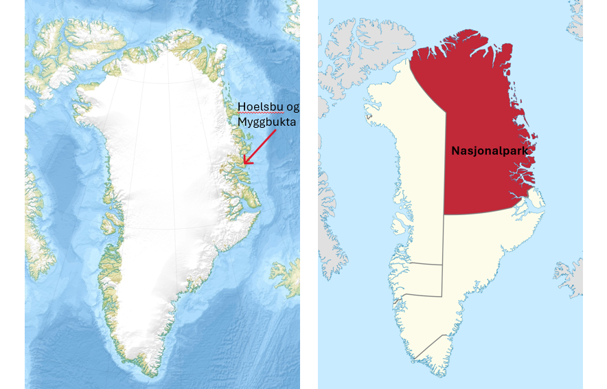 Solliværinger på Nordøst-Grønland