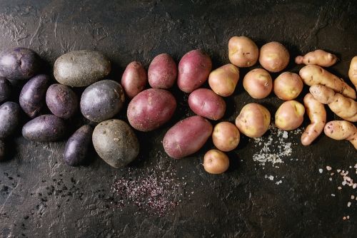 Fargerike poteter