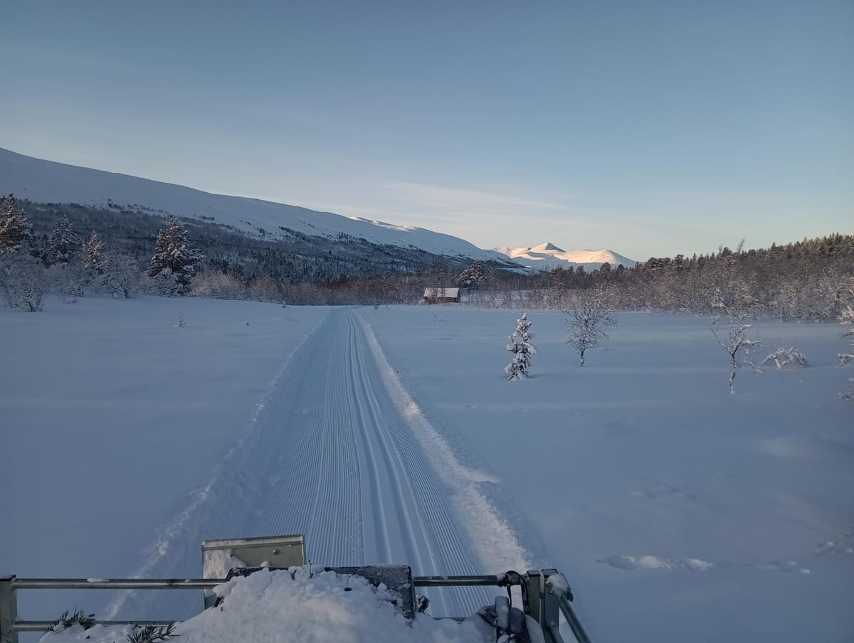 Skiløyper lørdag 20. januar