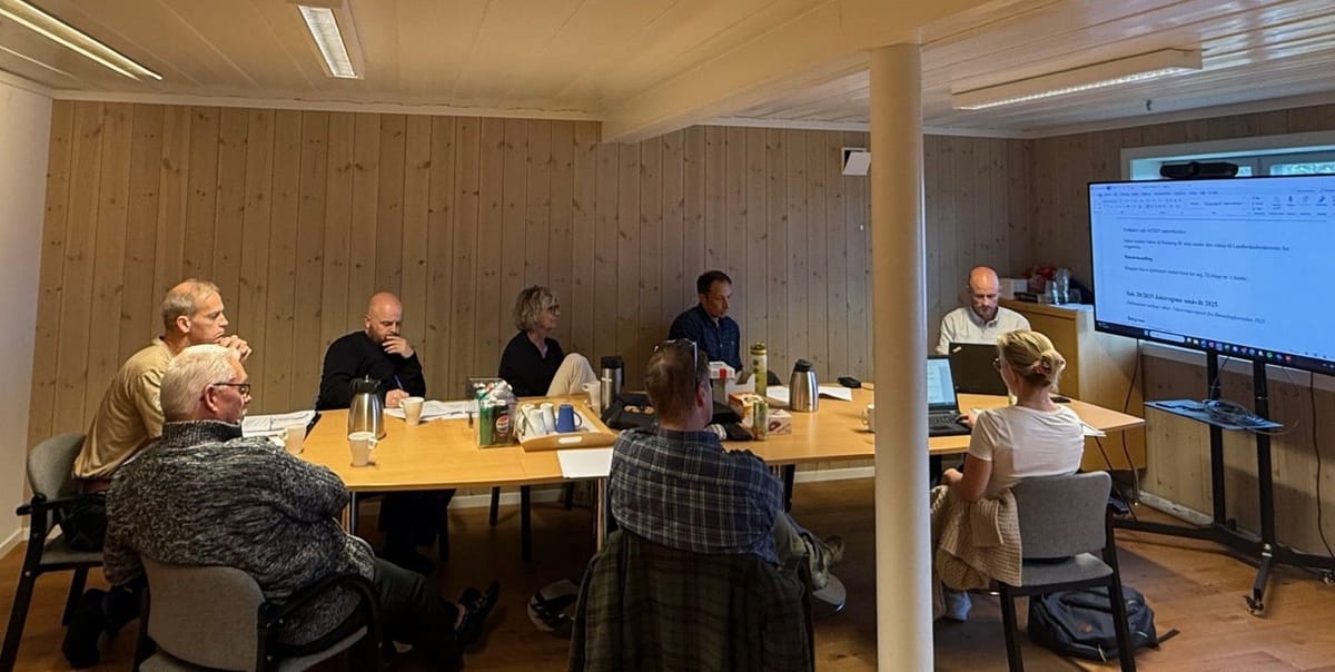 Fra fjellstyremøtet 19. august
