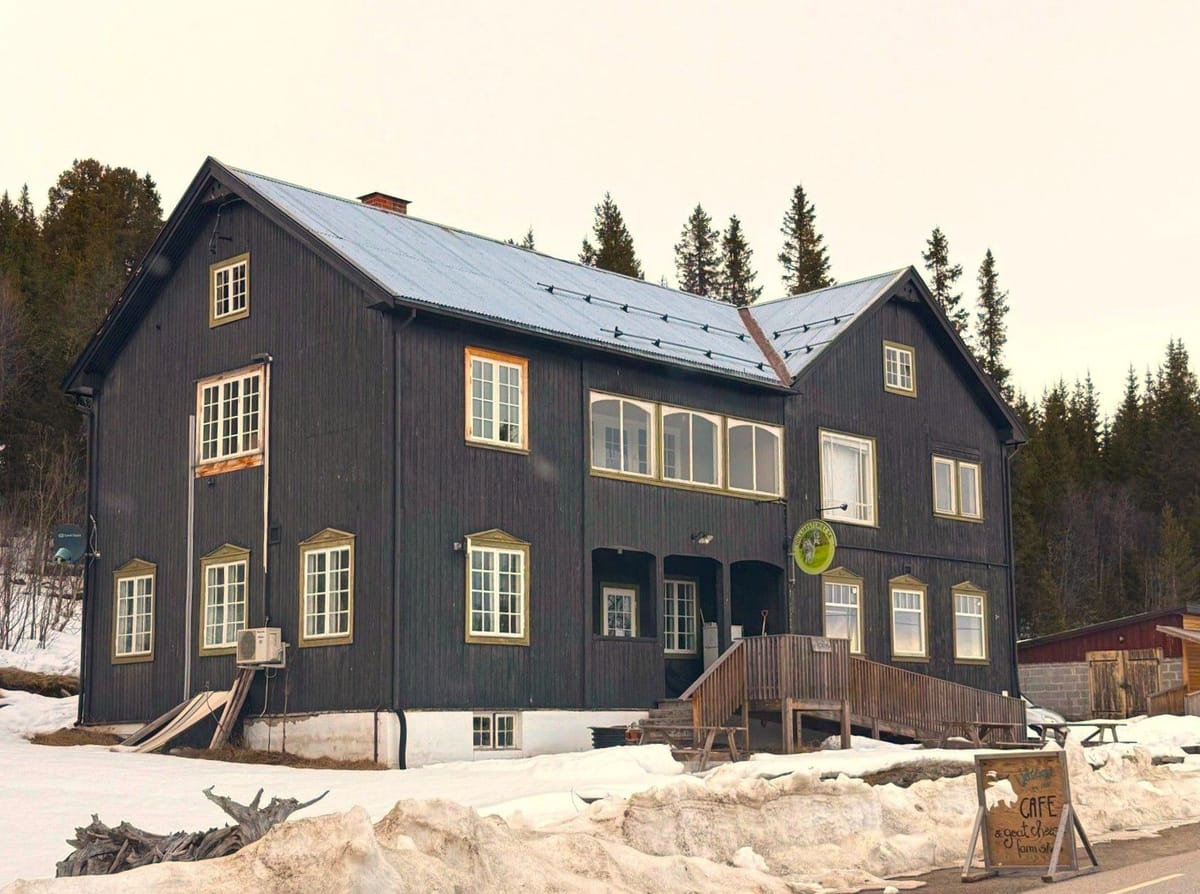 Kafeen på ysteriet er åpen i påsken