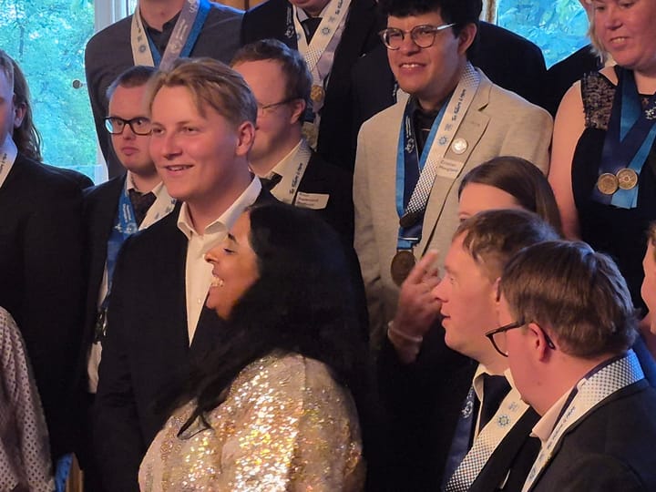 Møtte prinsen
