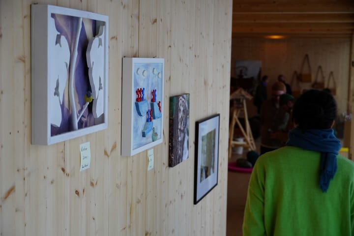 Vinterutstillingen er i gang ved Fossehuset