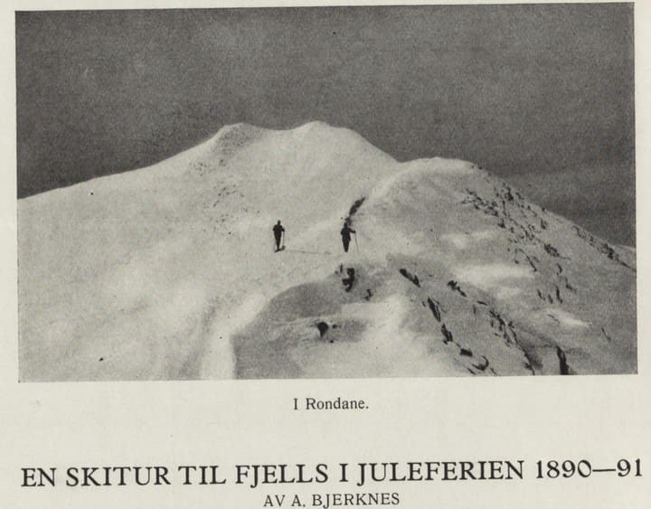 En skitur til fjells i juleferien 1890-91 (Del 2 av 2)