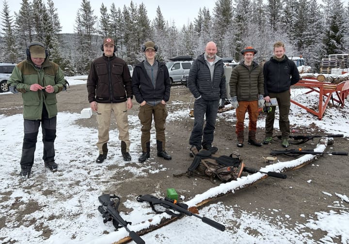 Mange skyttere på Mogrenda